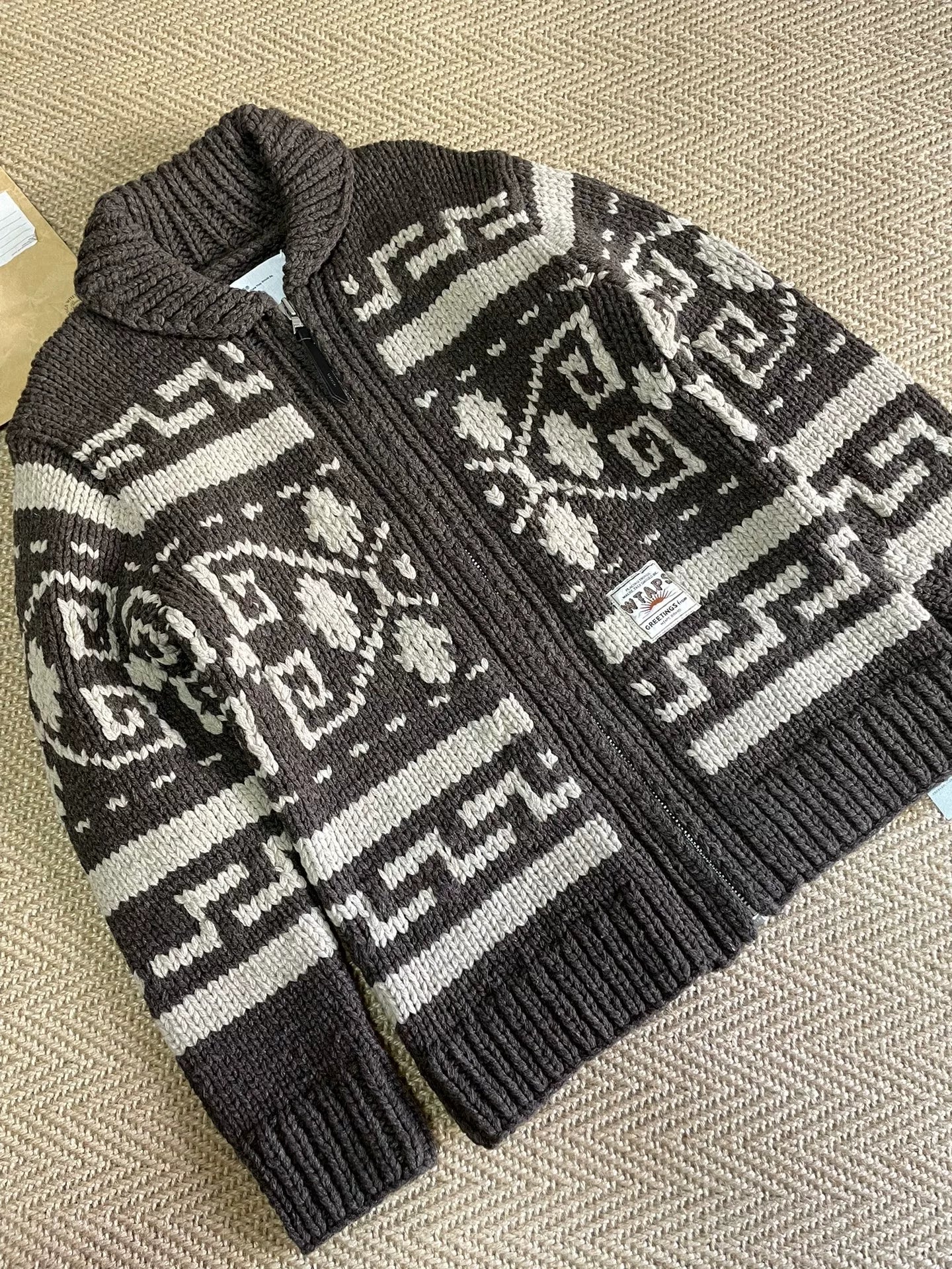 WTAPS Cowichan Wool Sweater 13AW