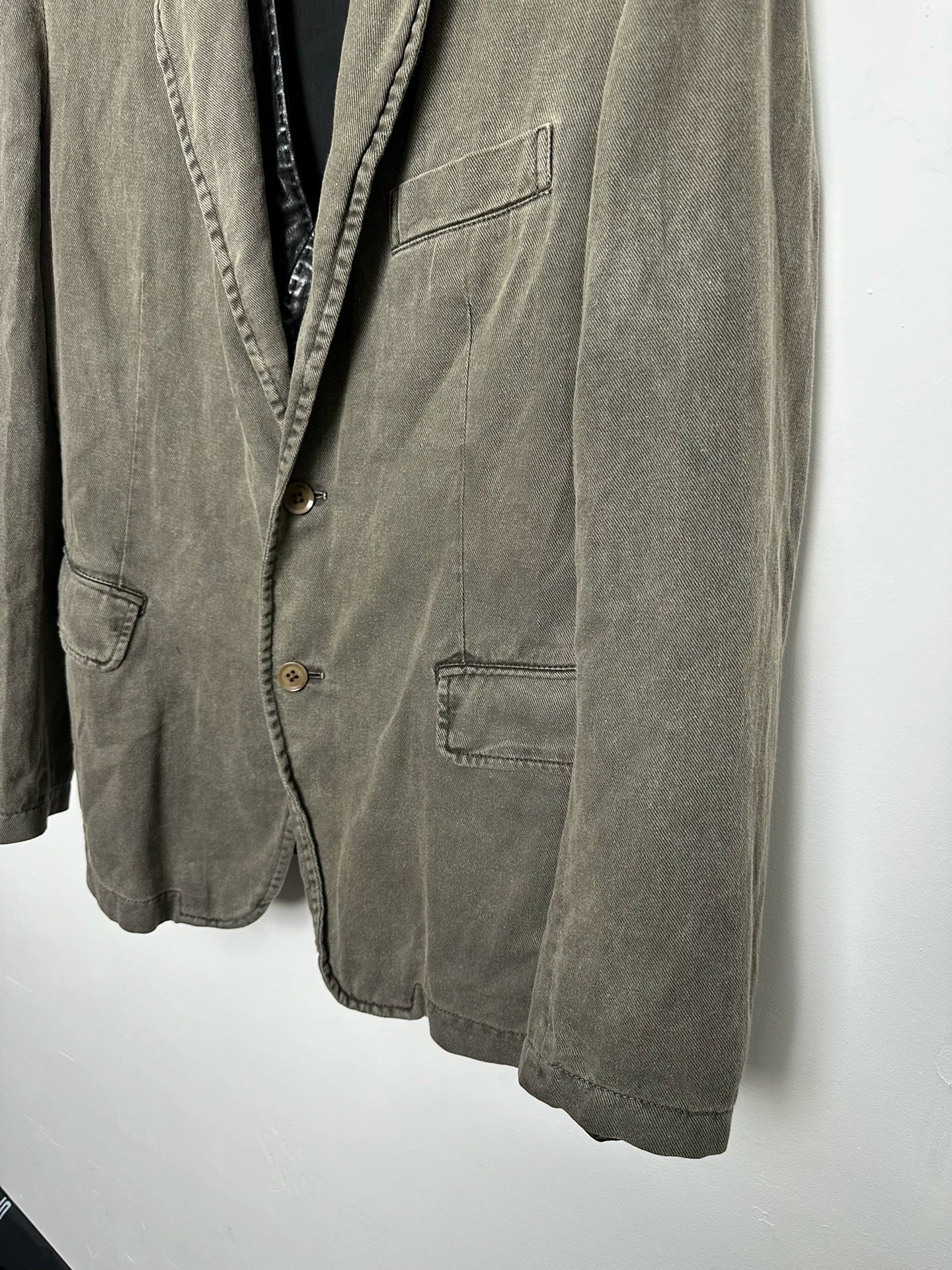 Yohji Yamamoto Pour Homme Dyed Felted Jacket