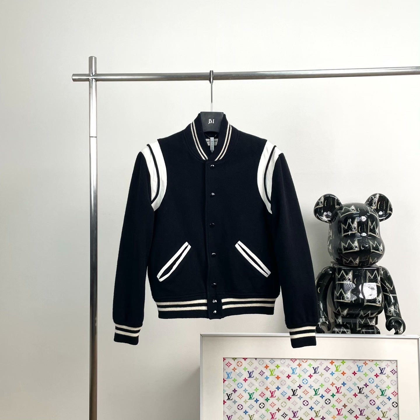 Saint Laurent Teddy Varsity Jacket