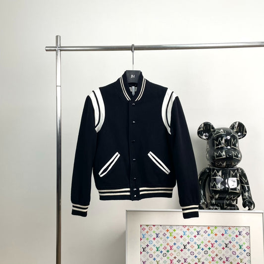 Saint Laurent Teddy Varsity Jacket