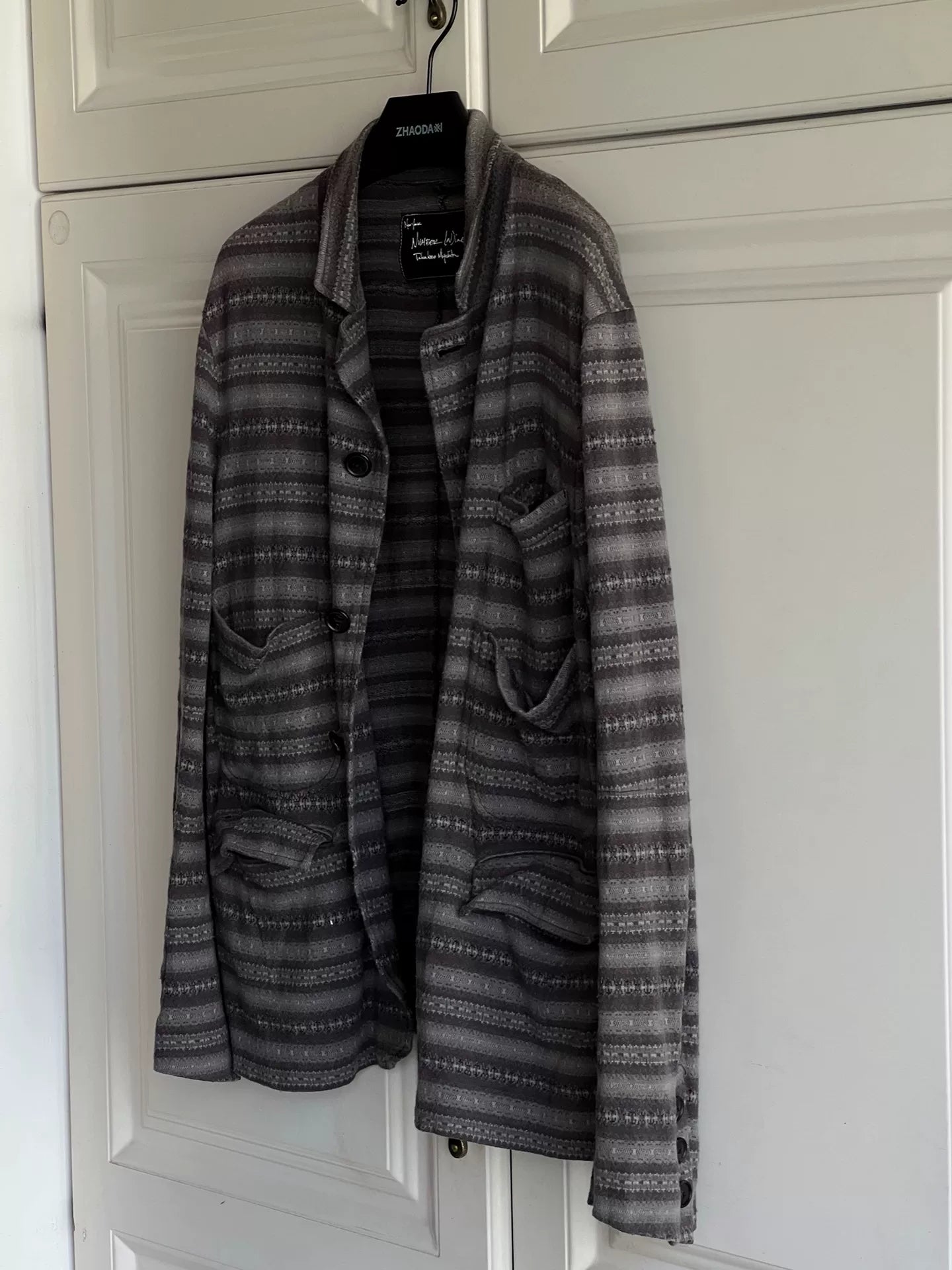 Number Nine 08SS Archive MA-1 Knit Jacket