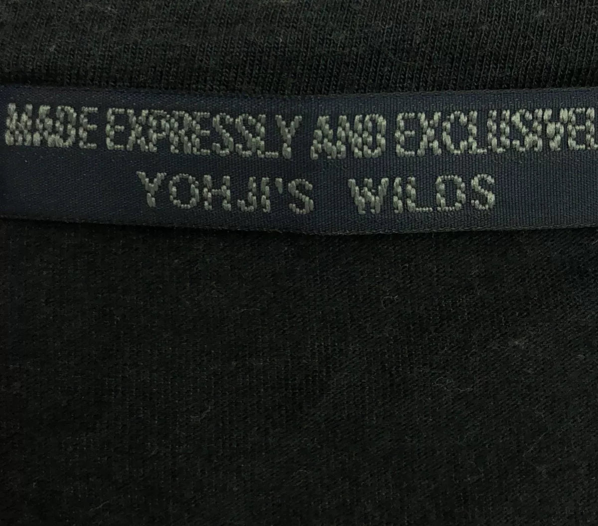 Yohji Yamamoto Black Short Sleeve T-Shirt