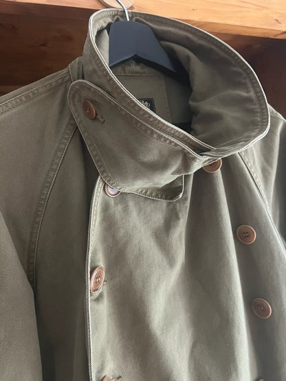 long military canvas jacket by colimbo