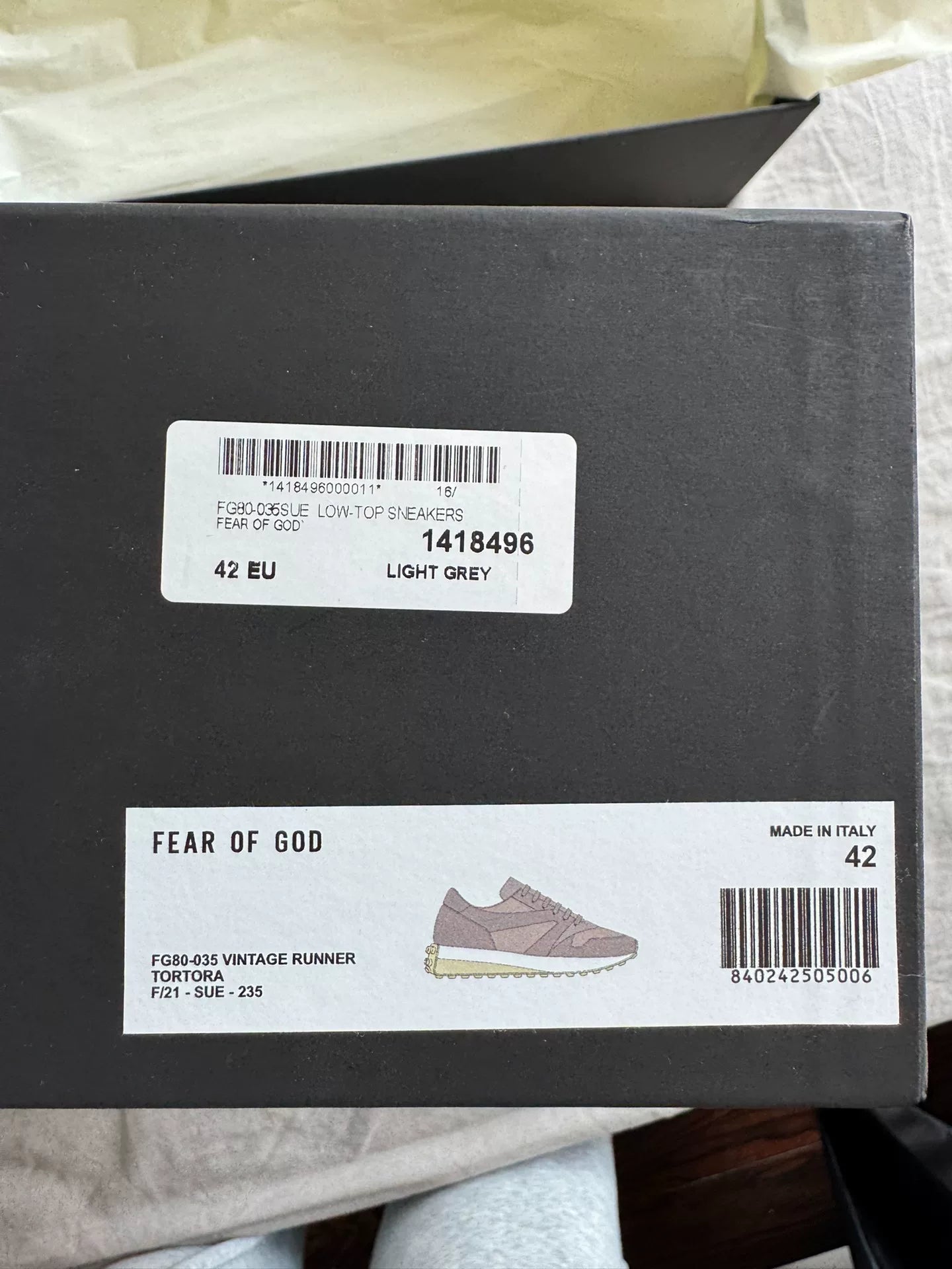 Fear of God 7th Suede Sneakers