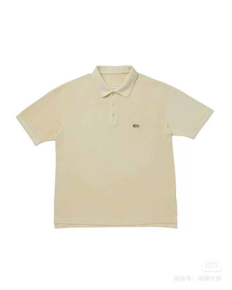 VISVIM JUMBO WELLER DMGD Carp Embroidery Polo
