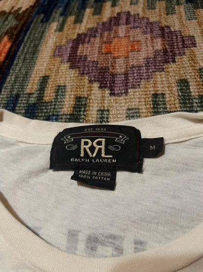 RRL Vintage Western Cowboy Print T-Shirt