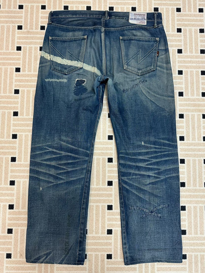 NEIGHBORHOOD 07 FLASH Spade Lightning Denim