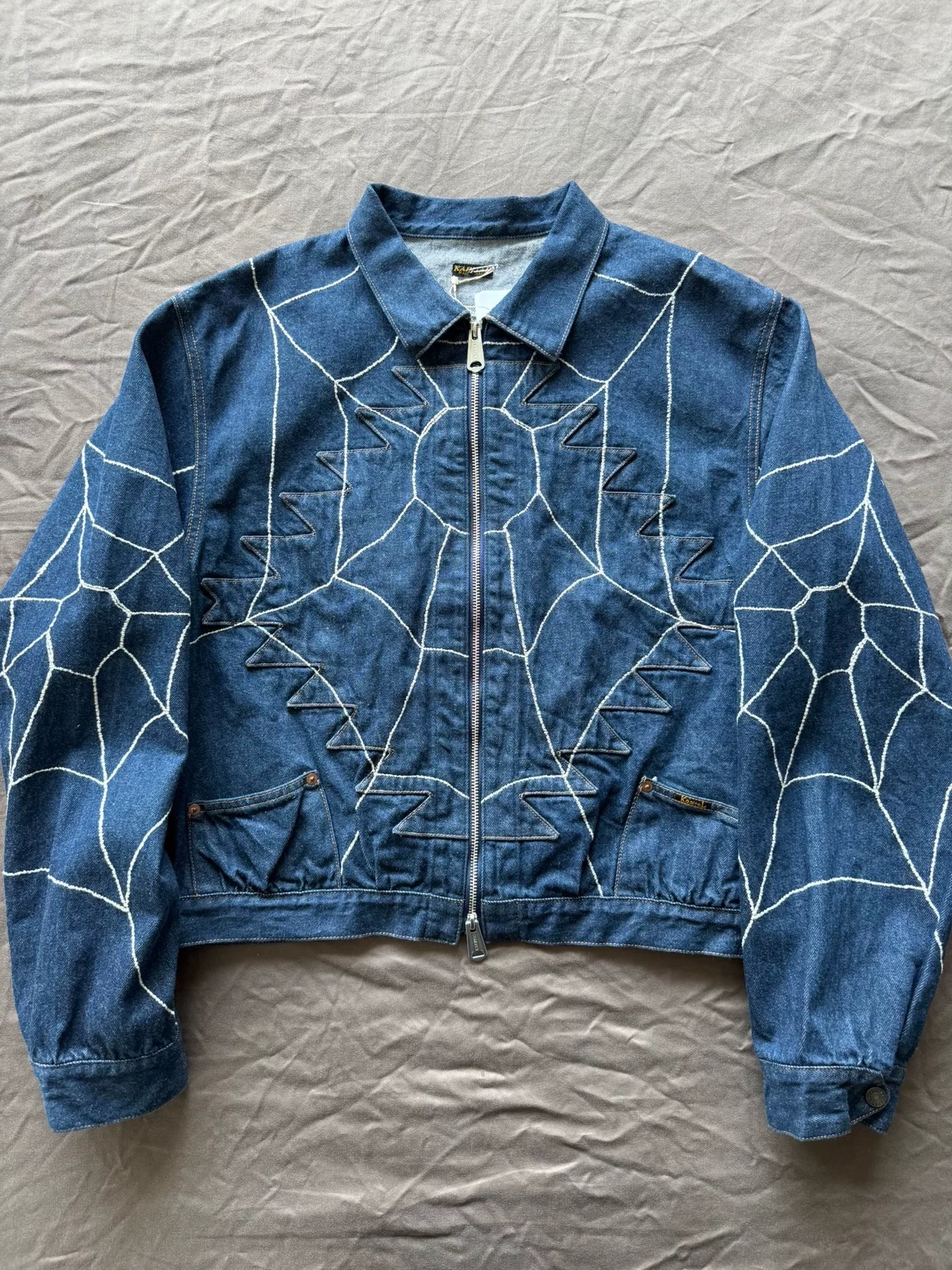 Kapital Spider Web Denim Jacket