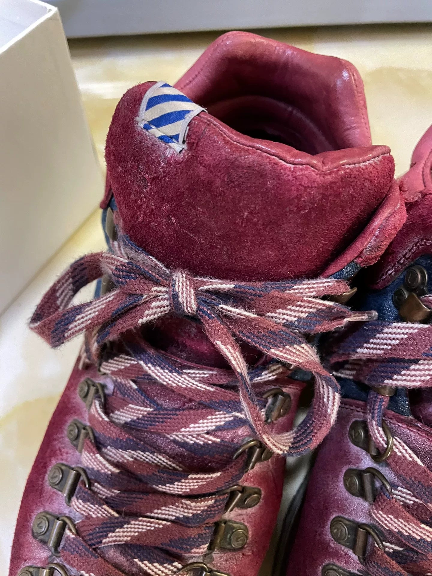 visvim serra washed vintage hiking boots