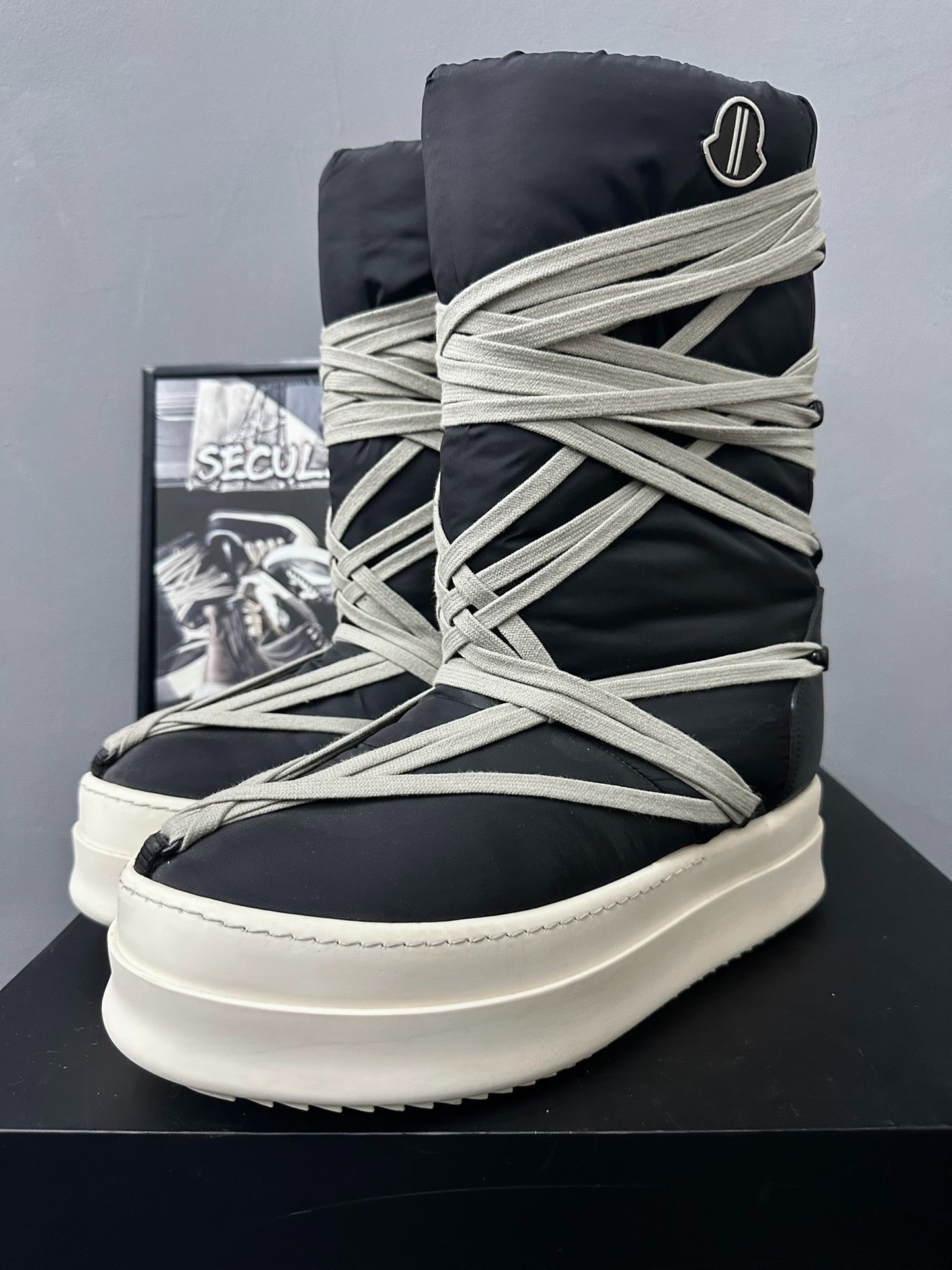 Rick Owens Moncler Snow Boots