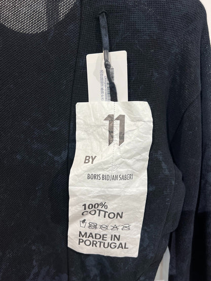 Boris Bidjan Saberi 11by BBS CR1 Mesh Splatter Sweatshirt