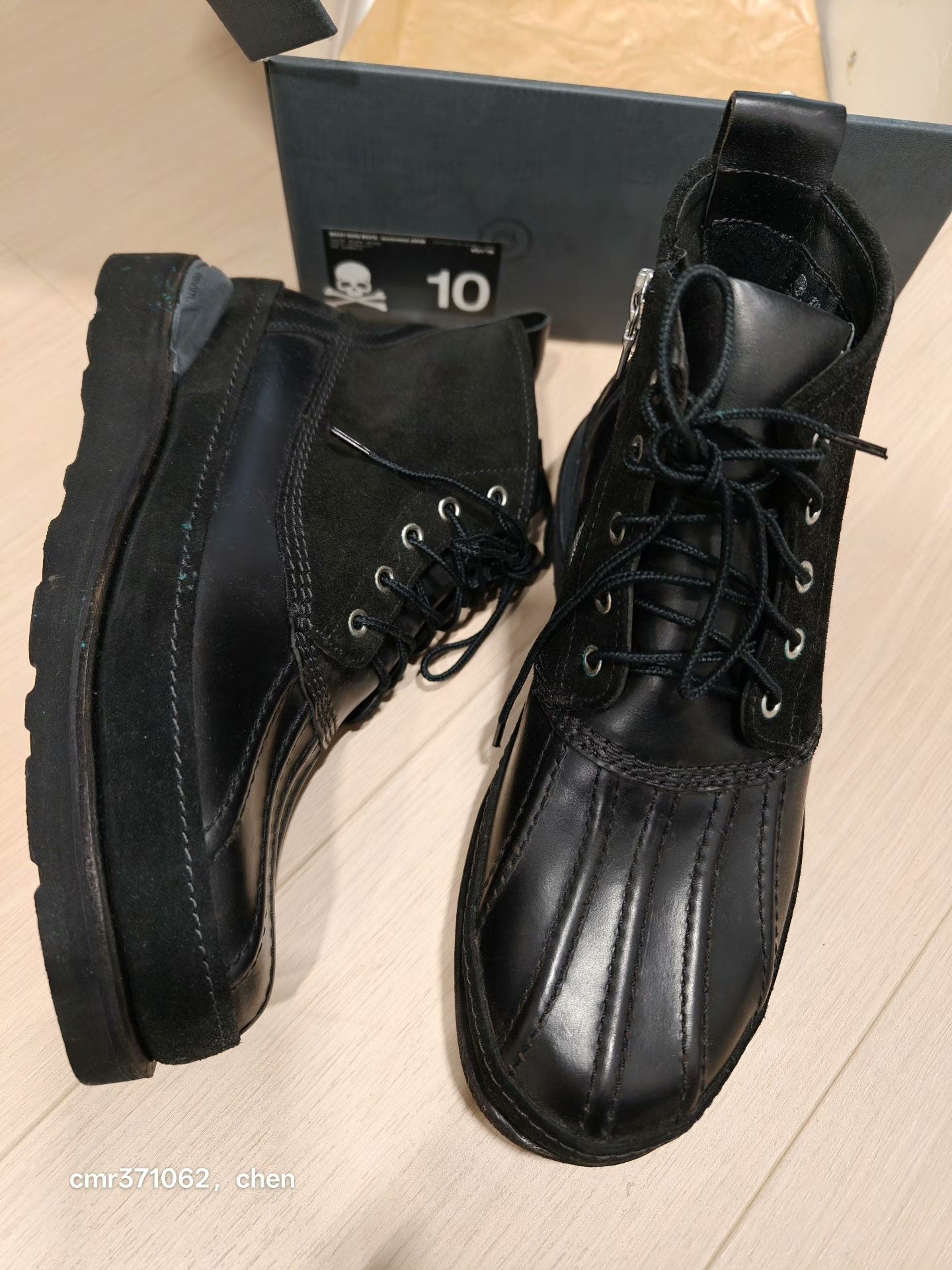 Visvim x Mastermind Japan Decoy Duck Boots