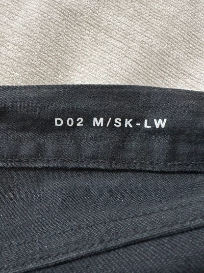 Saint Laurent SLP Black Distressed Jeans