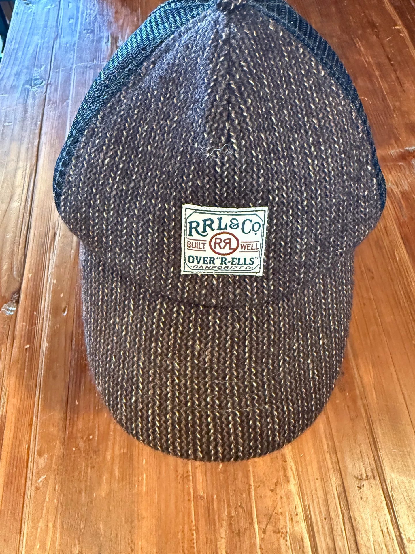 RRL Harris Mesh Cap