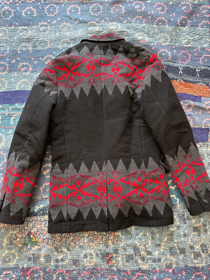southwestern patterned limited edition blazer
