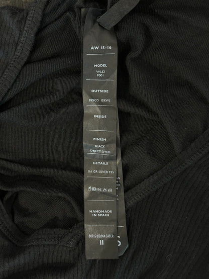 Boris Bidjan Saberi 11by bbs Semi-Sheer Knit Longsleeve XS