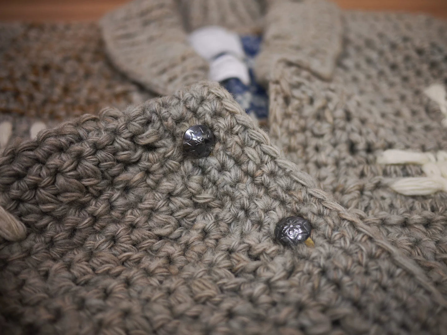 VISVIM FW13-14 CROCHET CARDIGAN