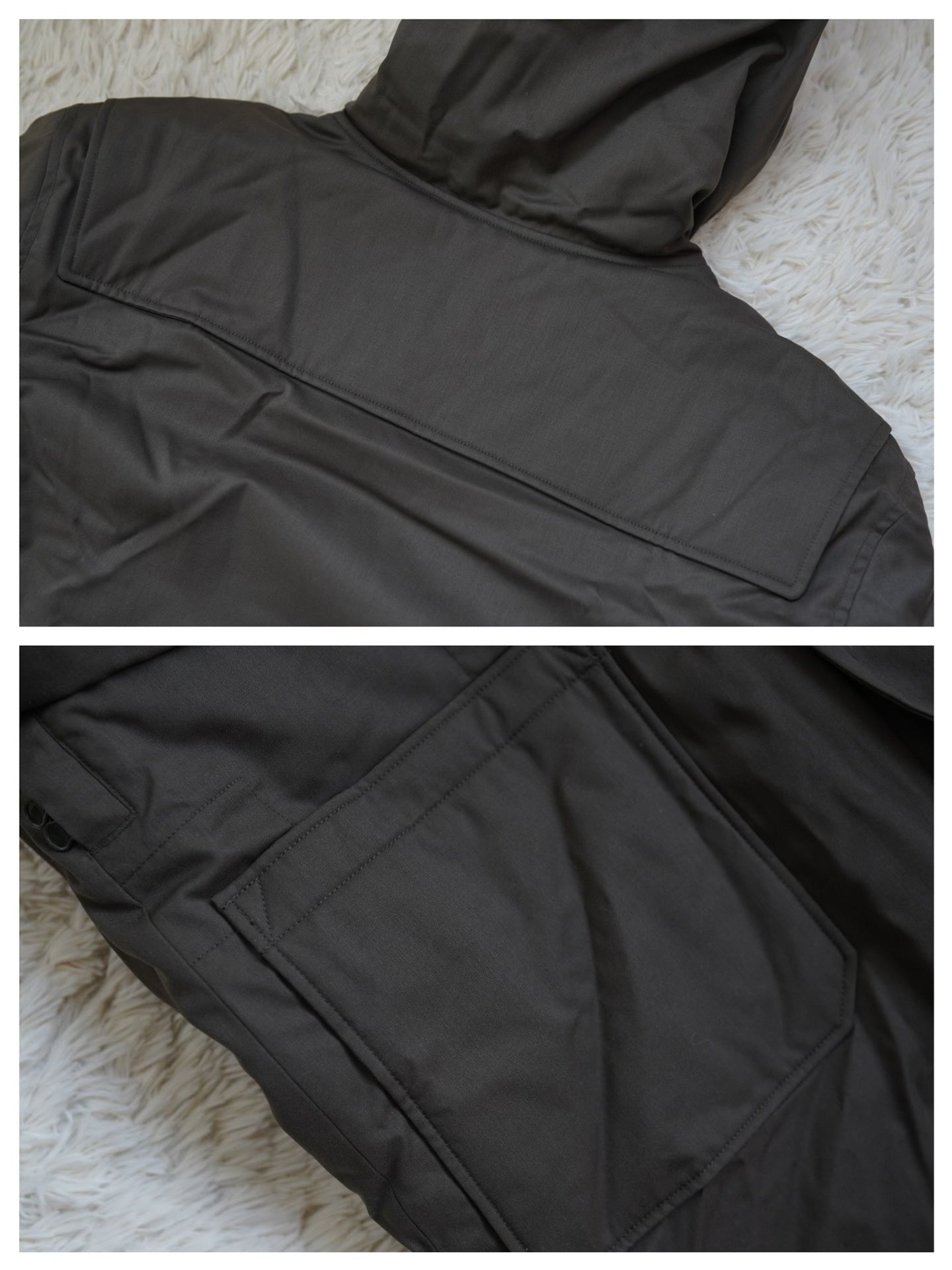 nanamica SUBF977 Wool Down Long Coat