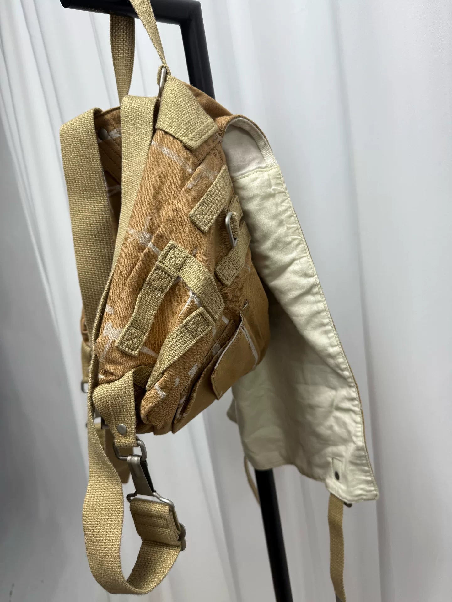 junya watanabe military multi-pocket backpack