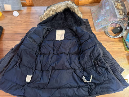 Vintage RRL n3B Carbon Black Down Jacket