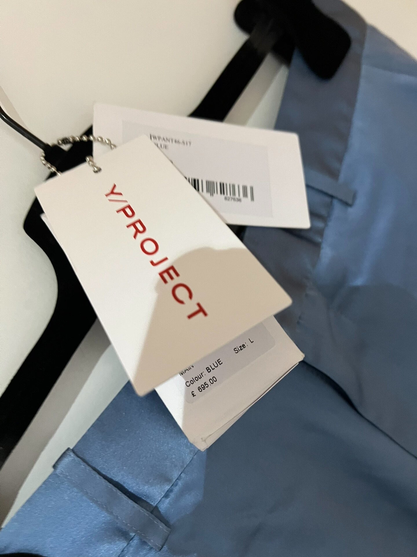 y project Wrinkled Layered Silk Pants