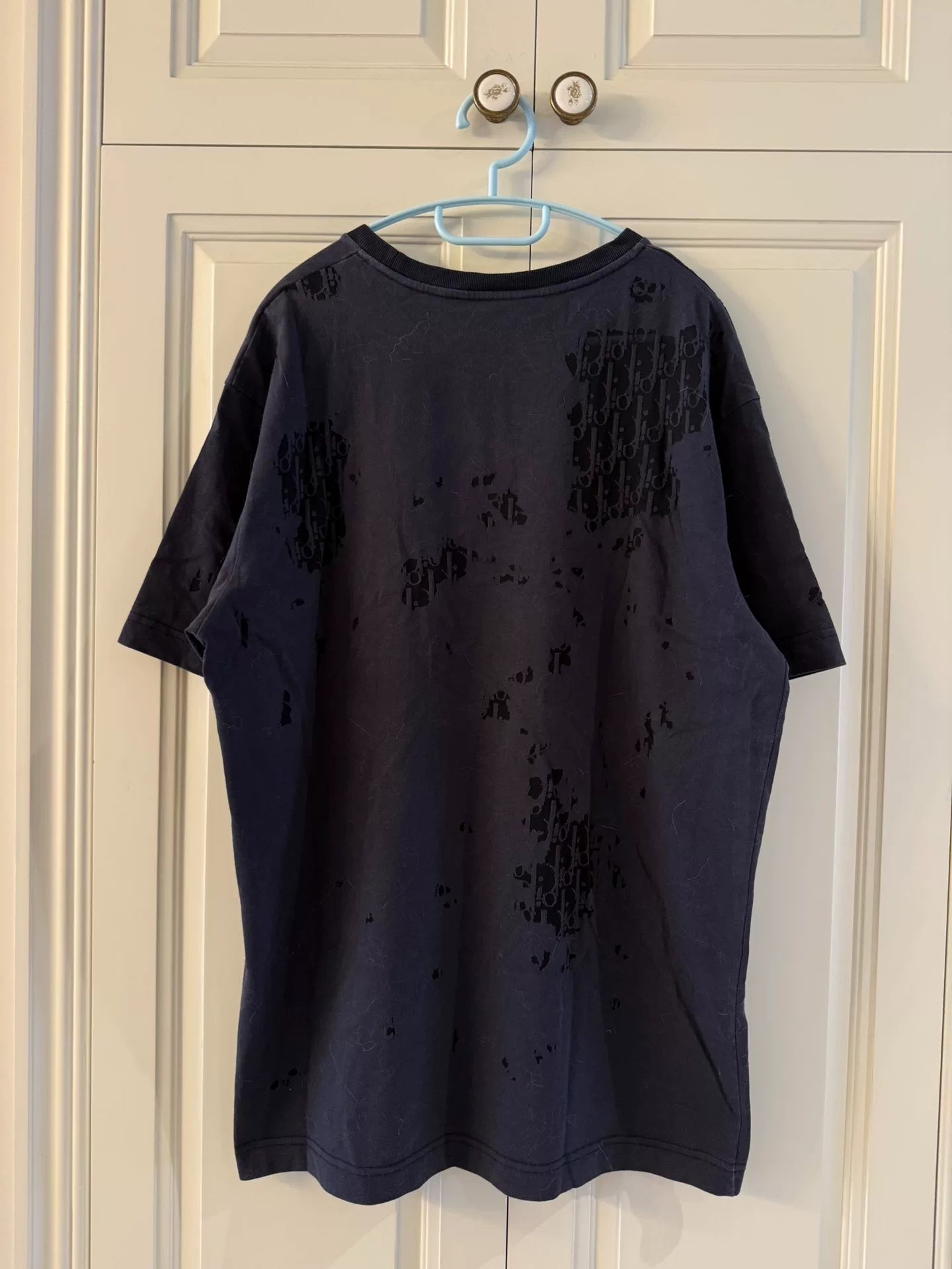 Dior Short Sleeve Shirt with Cut-Out Design