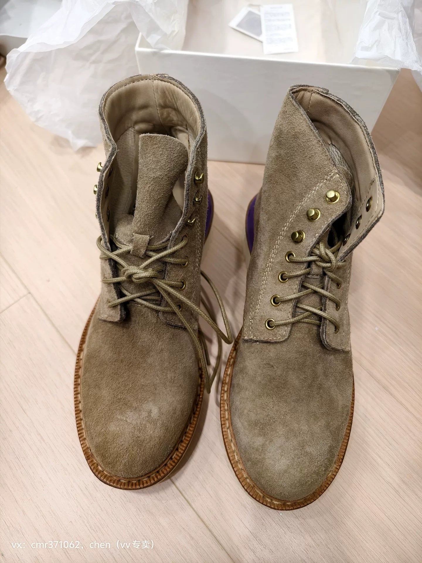 VISVIM 12AW SPOT VIRGIL BOOTS FOLK