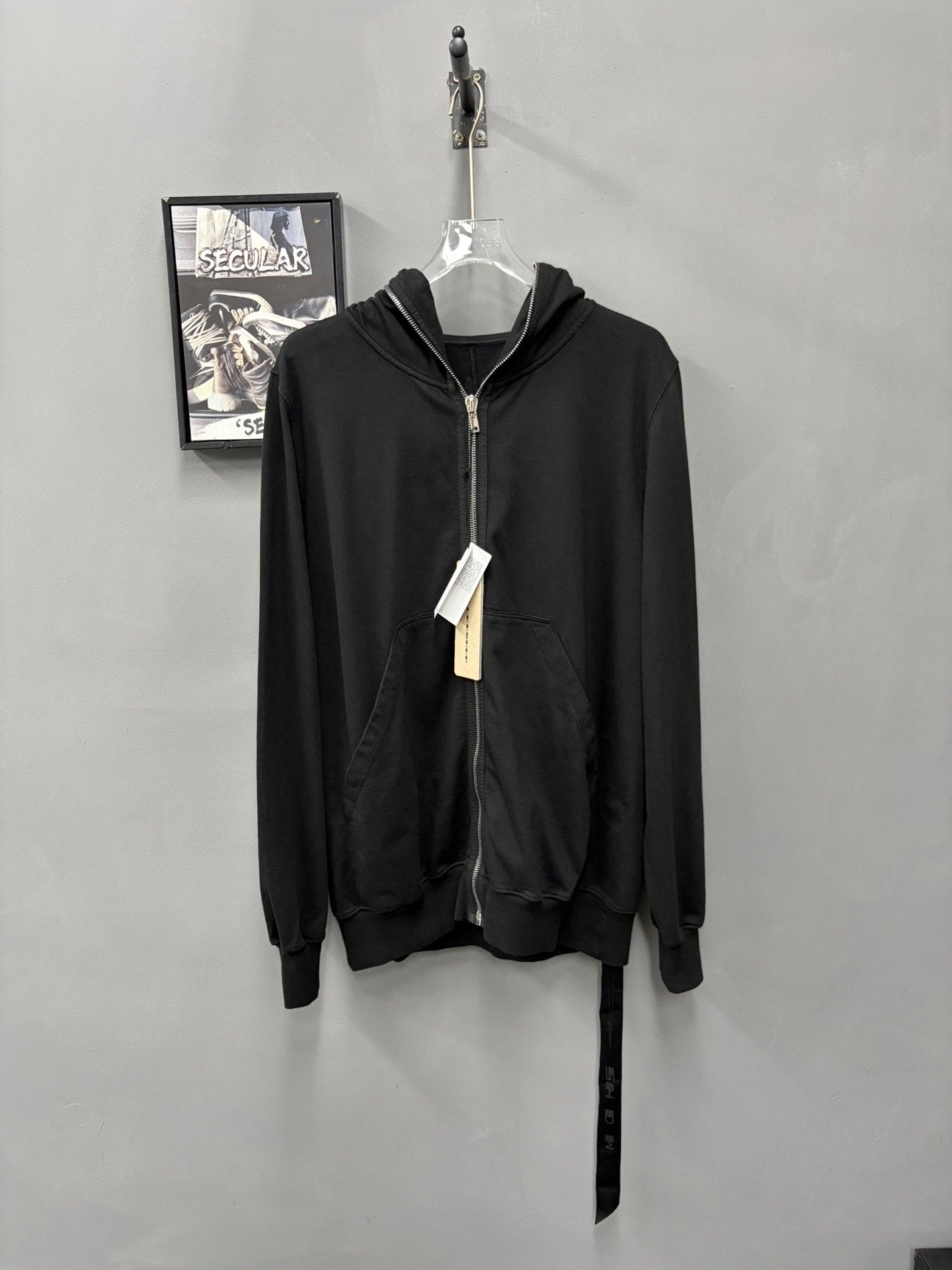 Rick Owens Drkshdw Full-Zip Hooded Jacket
