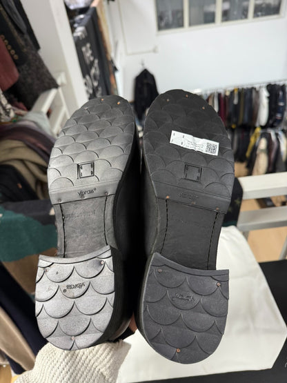 guidI black derby shoes size 39