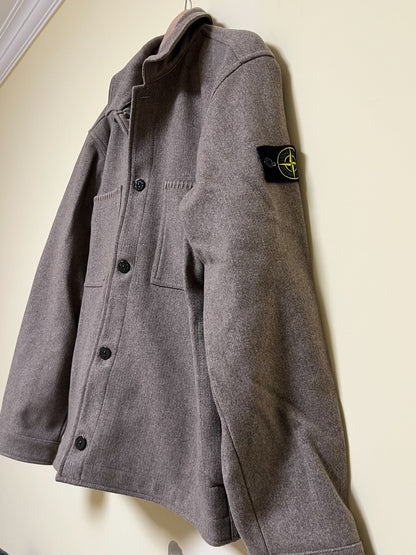 Stone Island FW23 Felt Overcoat
