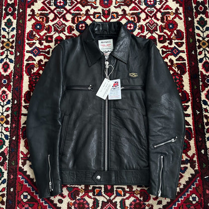 lewis leathers 551T black leather jacket