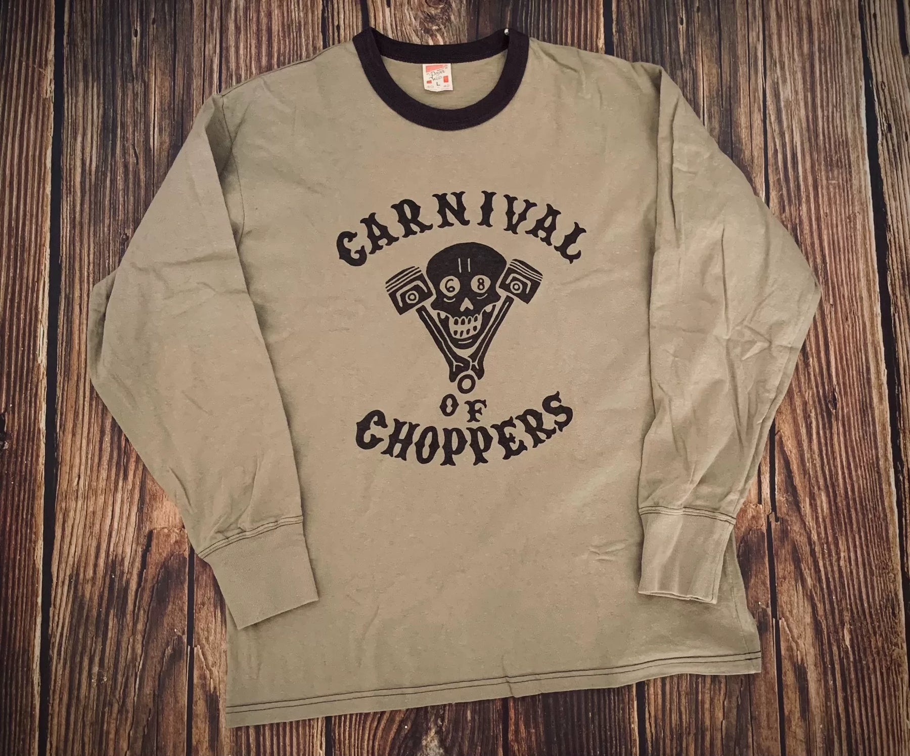 Freewheelers Piston Skull Long Sleeve