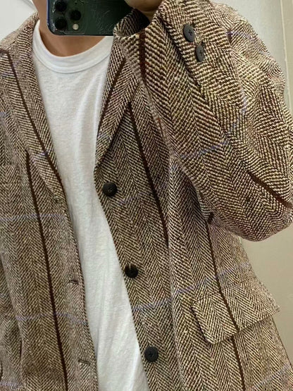 VISVIM 23AW YARDBIRD HERRINGBONE JKT