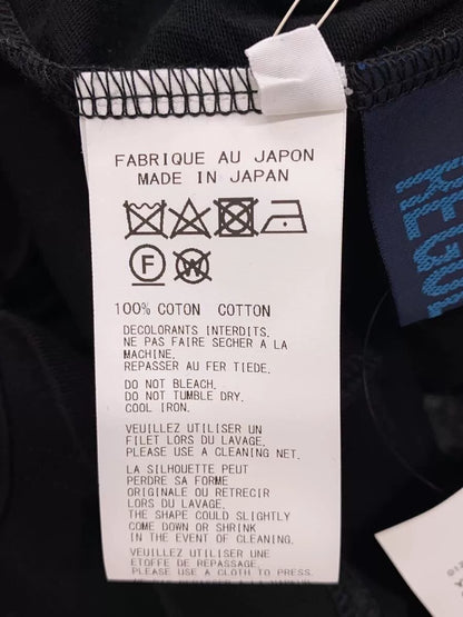 Black Long Sleeve T-Shirt with Unique Collar