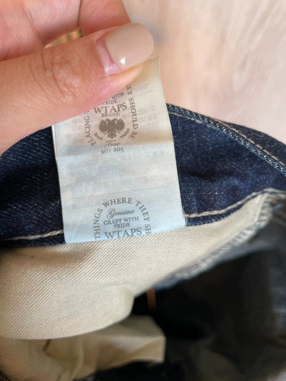 WTAPS 16AW Very Skinny Washed Jeans