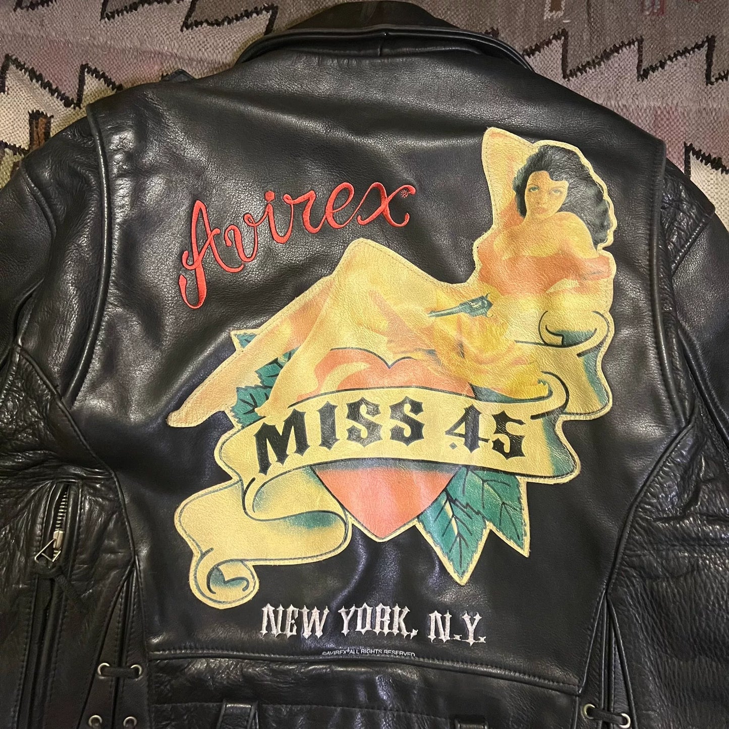 90s vintage Avirex Riders Jacket