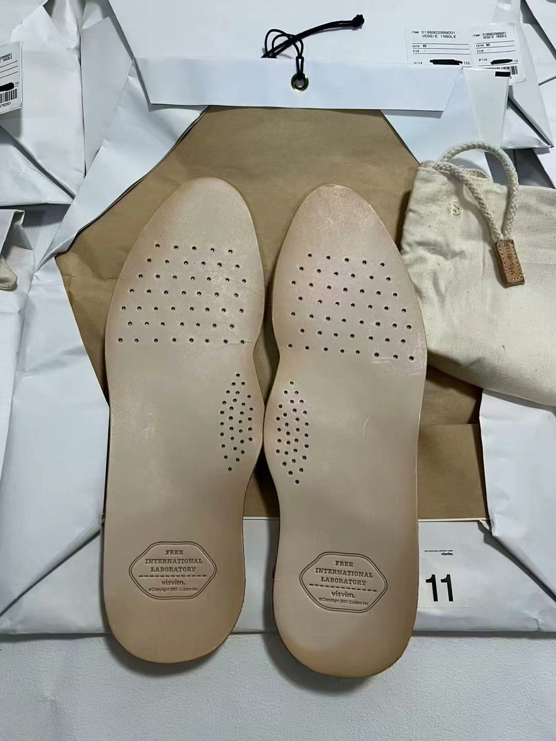 visvim veggie insole