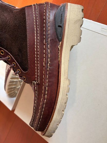 visvim grizzly mid-folk dk.brown