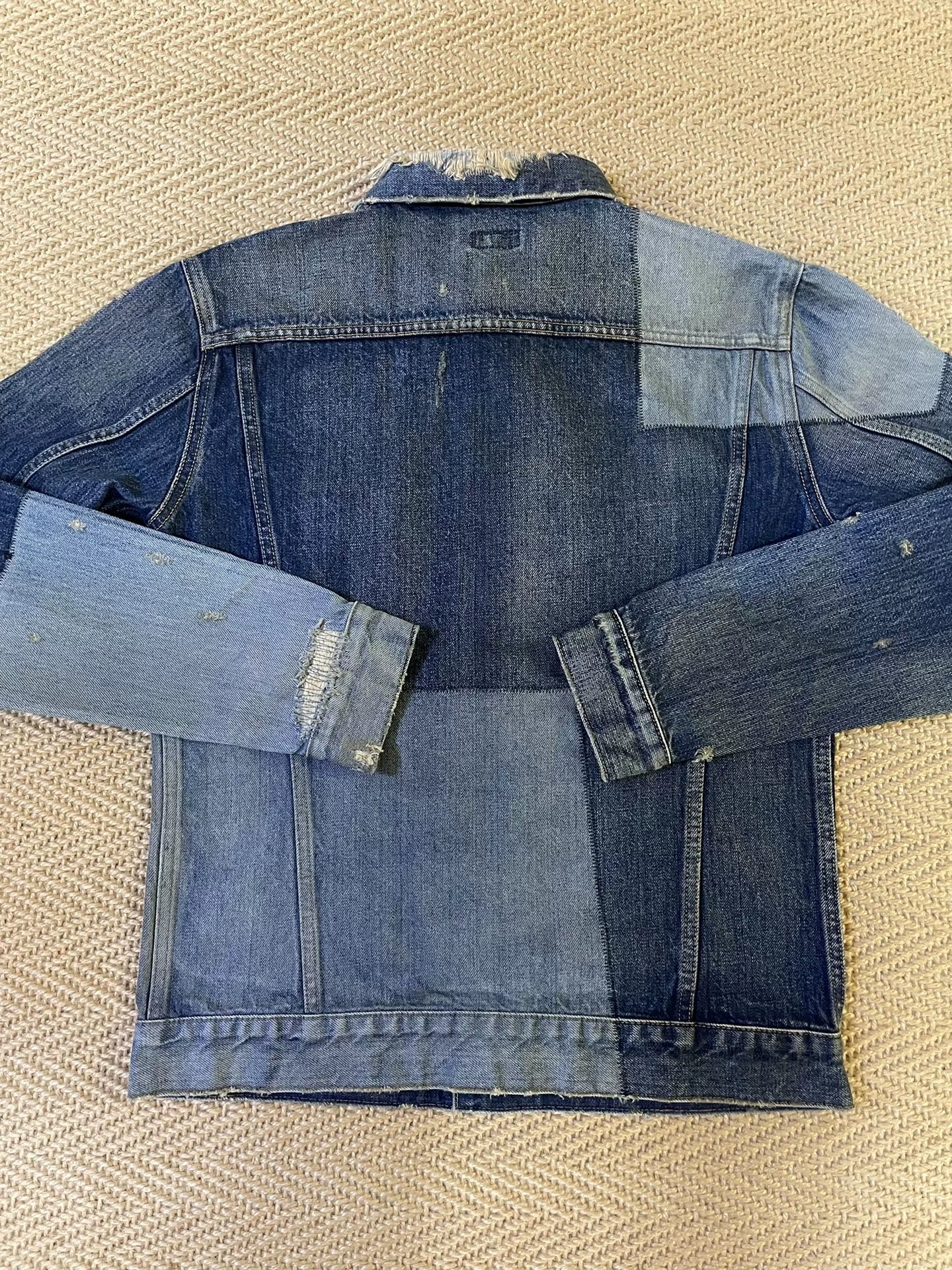 Vanquish Fragment Lightning Denim Jacket