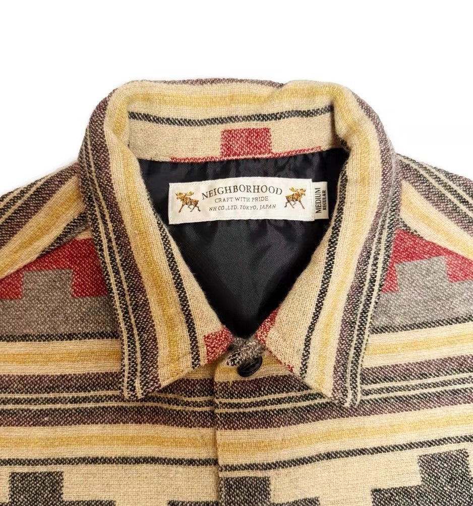 Neighborhood Wool Carpet Cloth Shirt Jacket