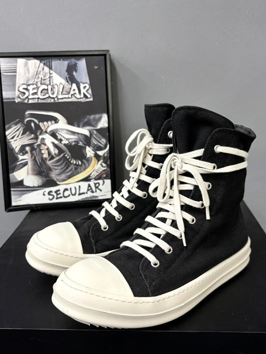 Rick Owens Drkshd Canvas High-Top