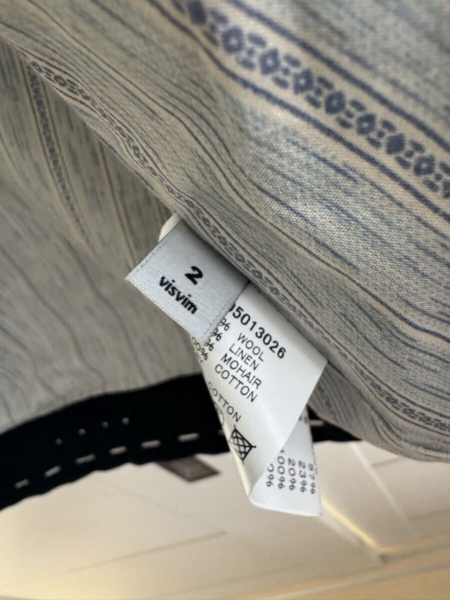 VISVIM SANJURO JKT Wool/Linen/Mohair