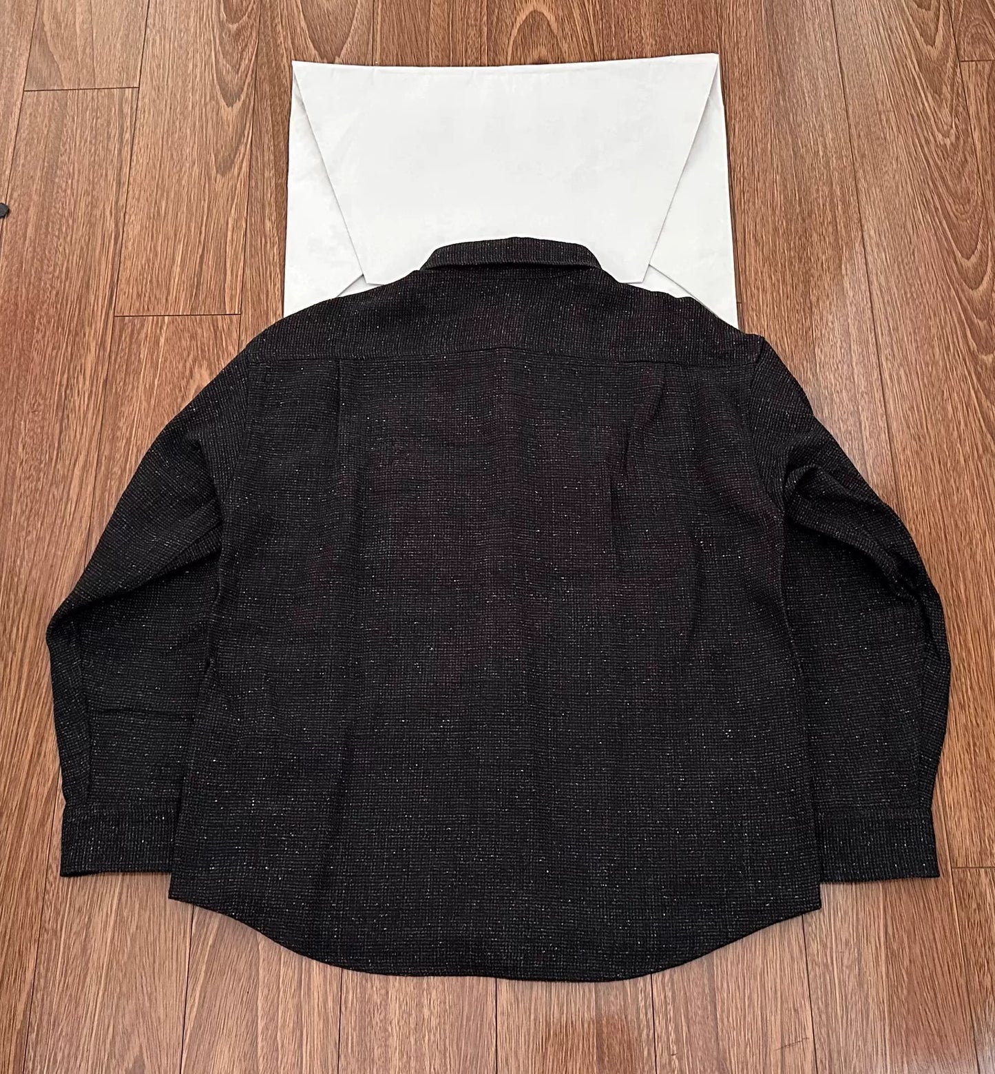 visvim lumber long sleeve tweed shirt