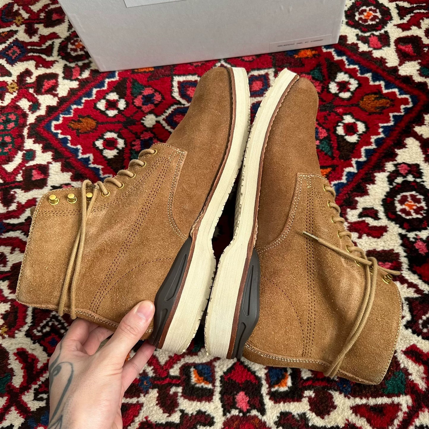 Visvim 19aw Virgil Boots Size 11