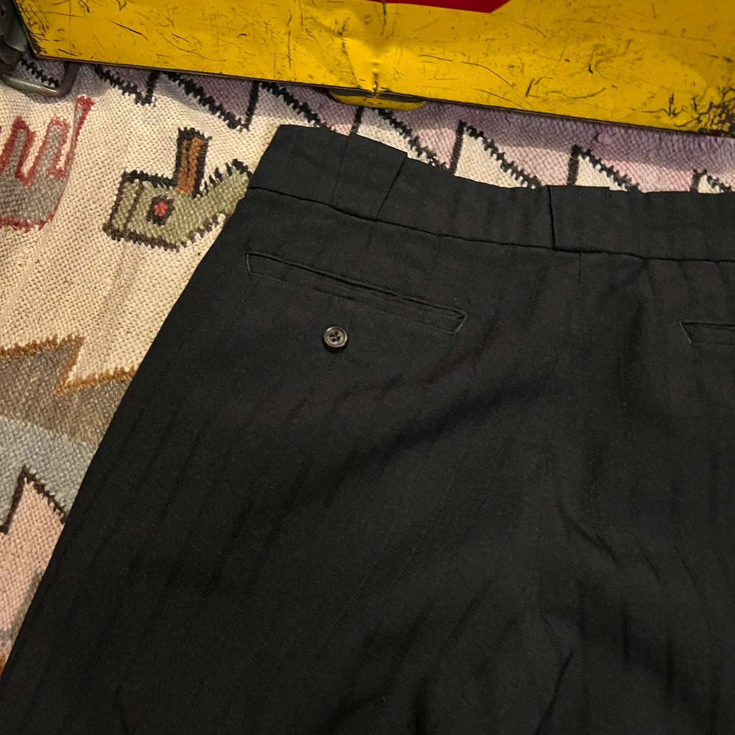 Comme des Garçons Black Long Pants