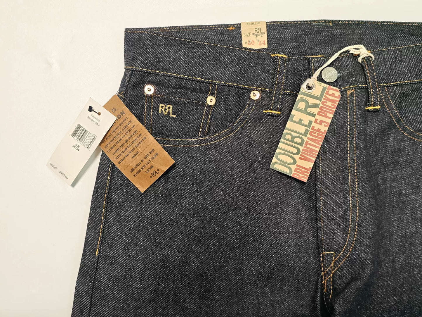 Ralph Lauren RRL Vintage Denim Work Pants