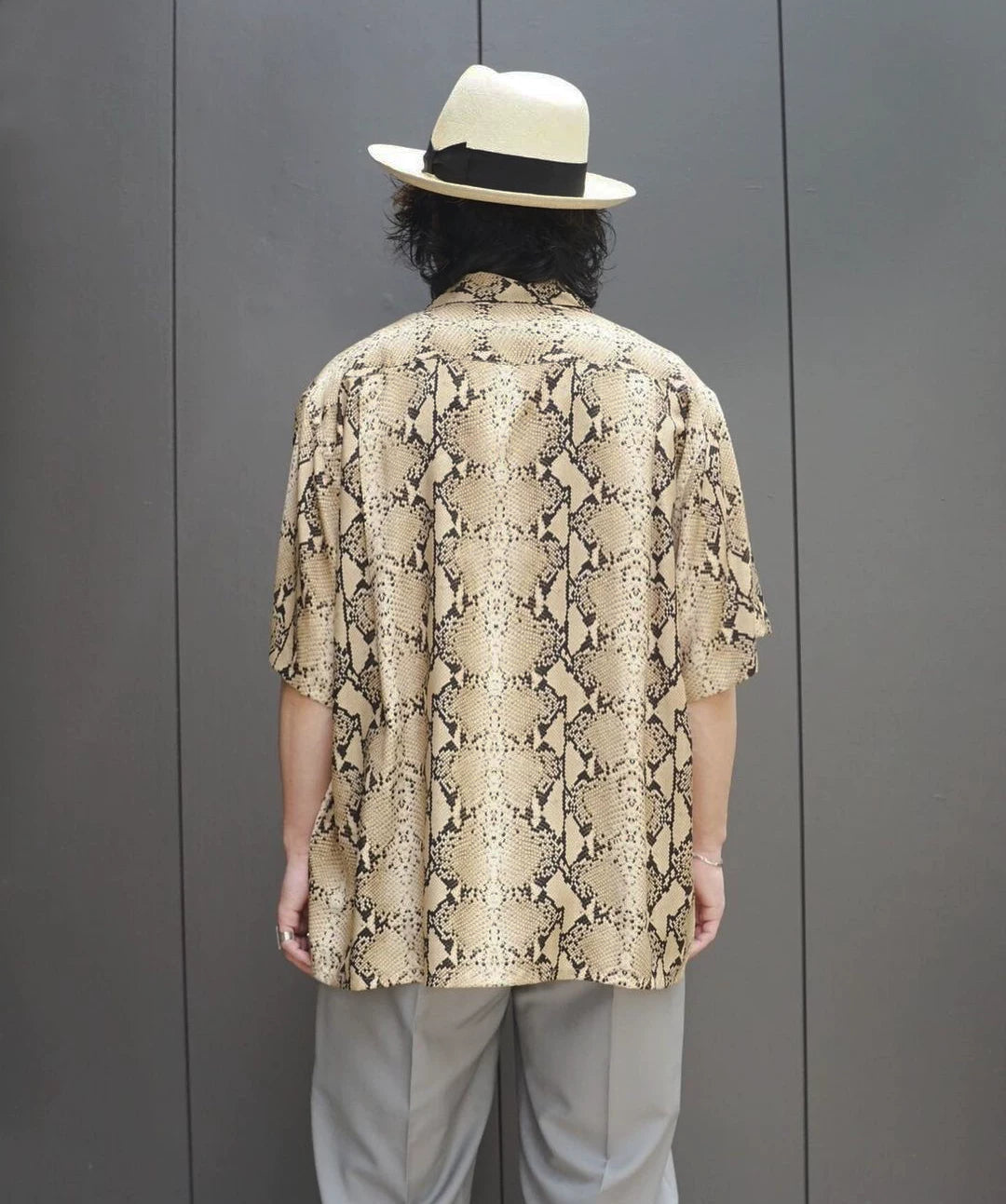 WACKO MARIA Python Hawaiian Shirt
