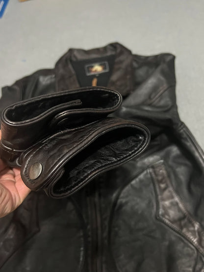 Men's Leather Jacket XL Size
