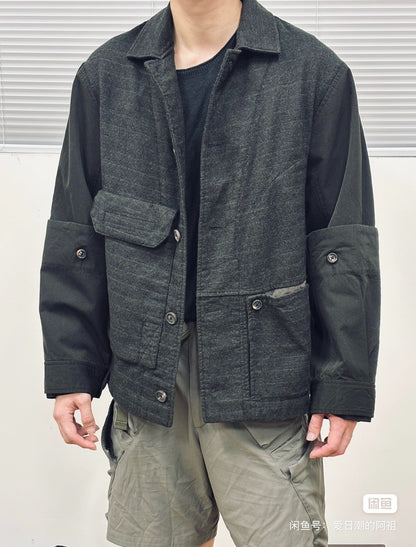 Ziggy Chen AW21 Deconstructed Wool Jacket