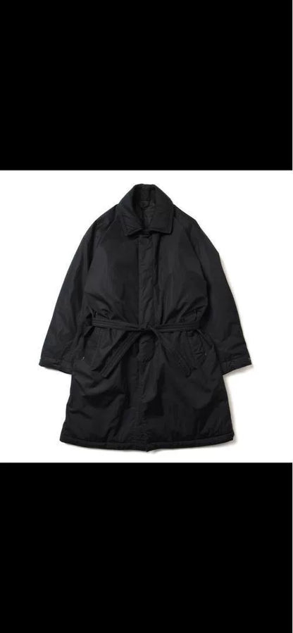 porter classic black bal collar coat